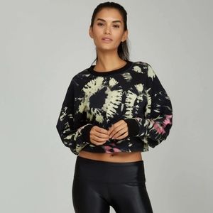 NWT! TieDye Crop Sweatshirt